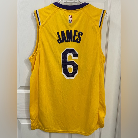 Lakers Lebron James Basketball Jersey #6 - Picture 5 of 5